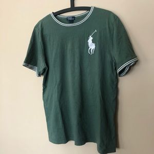 Men’s Ralph Lauren Green Big Pony T-Shirt